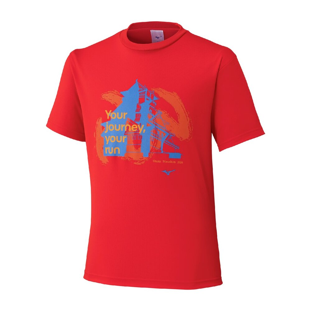 大阪マラソン2026】大会記念Tシャツ(オーロラ)|J2MADY55|ウエア