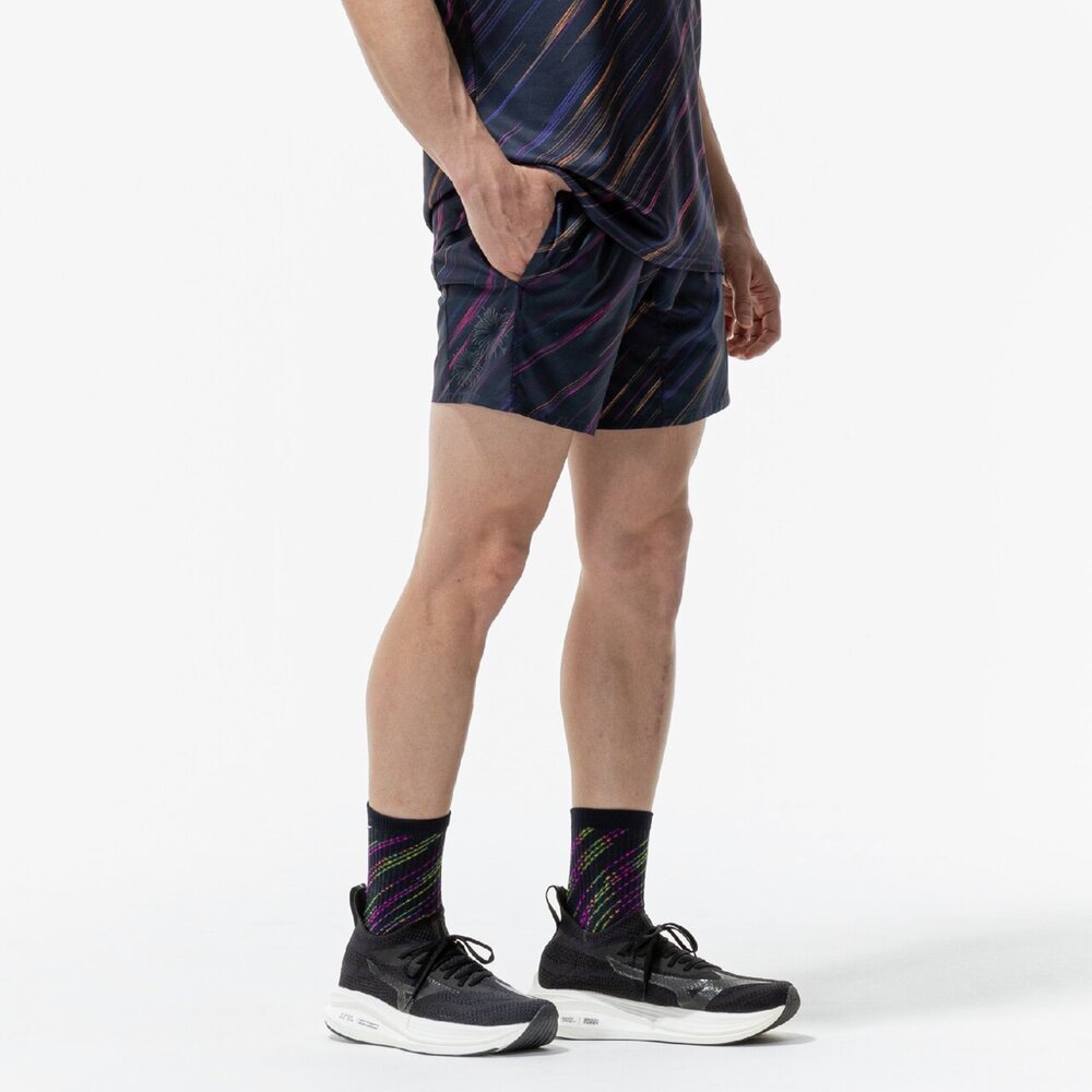 CTHY 再構築　ゲームパンツ　 ブラック/マルチカラー　新品 ミズノ（MIZUNO）（メンズ、レディース）ランニング マルチポケット