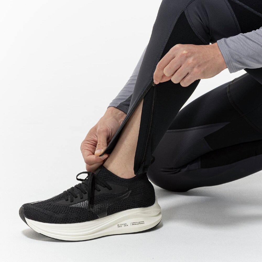 Mizuno サーマルチャージ ランニングタイツ J2MBC501メンズブラック Amazon | ランニングウェア ランニング サーマルチャージブレスサーモ