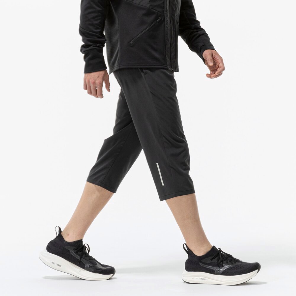 ミズノ直営限定】ランニングマルチポケット 3/4パンツ|J2MBC515|ウエア