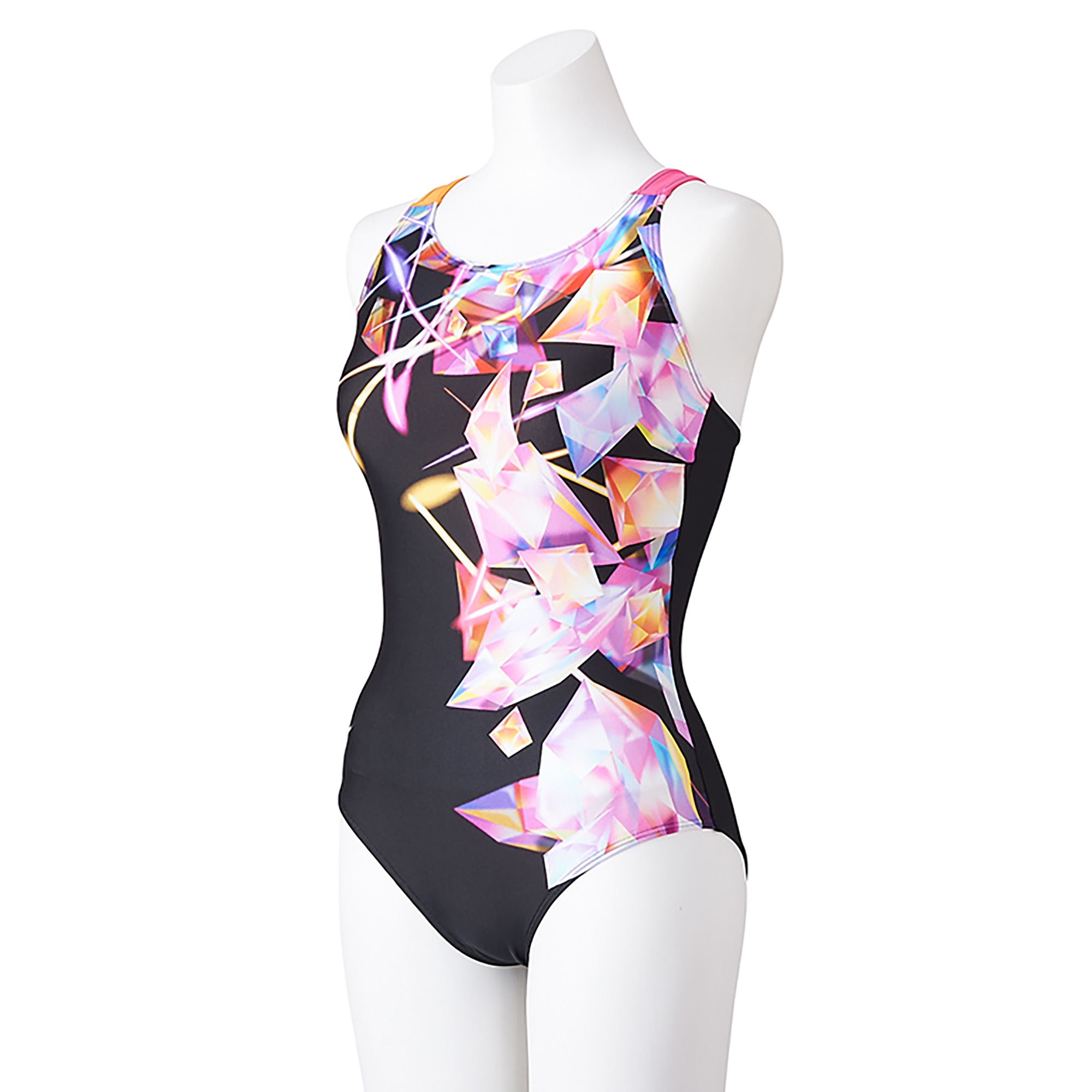 Stroke ONE／撥水】アクアフィットネス用ワンピース|N2JAB305