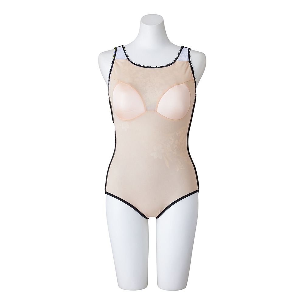 アクアフィットネス用ワンピース|N2JAB336|フィットネス水着|スイム