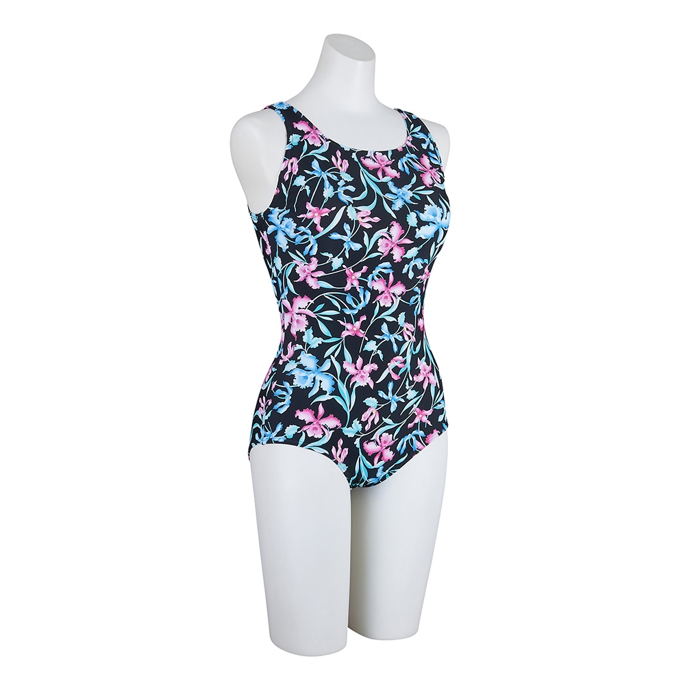 アクアフィットネス用ワンピース|N2JAC374|フィットネス水着|スイム