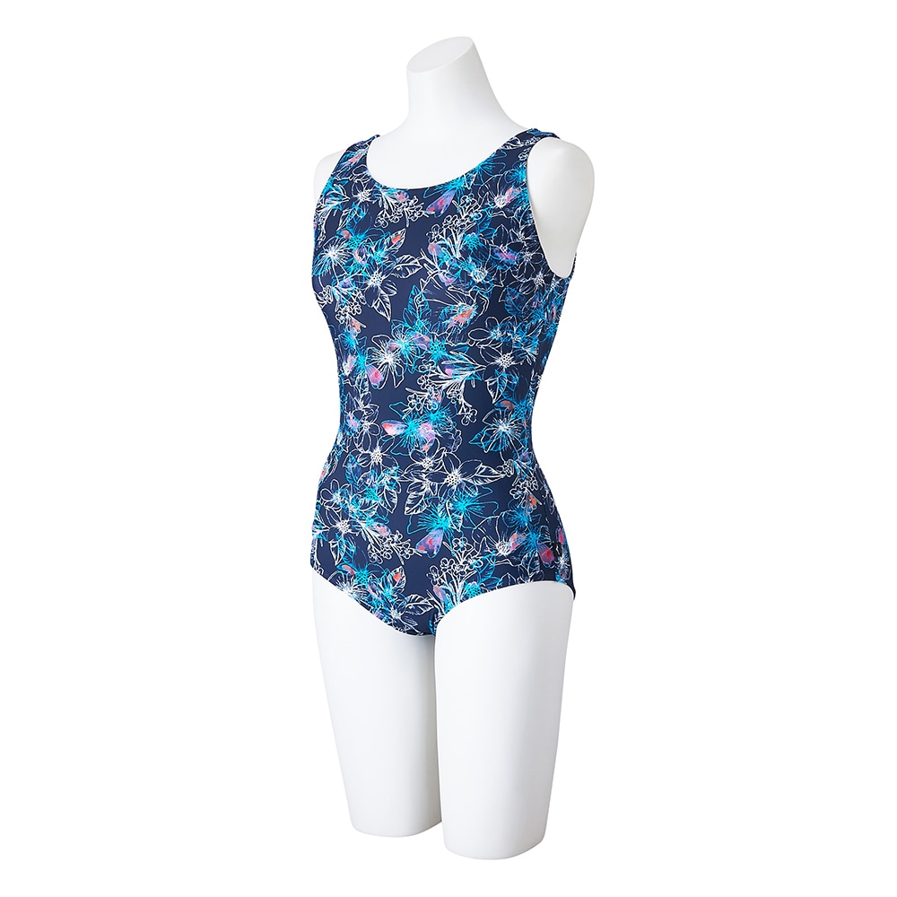 アクアフィットネス用ワンピース|N2JAC821|フィットネス水着|スイム