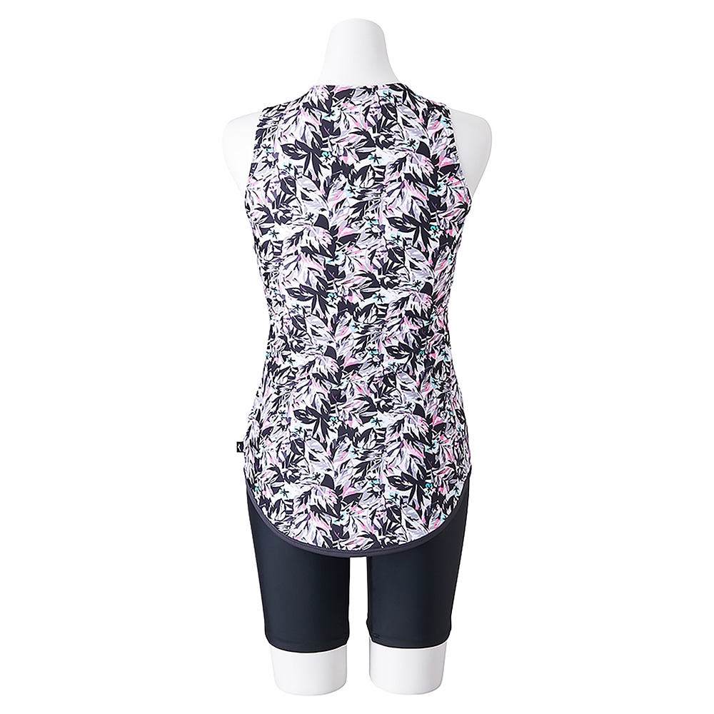 ドレスアップスイム】アクアフィットネス用セパレーツ(めくれにくい