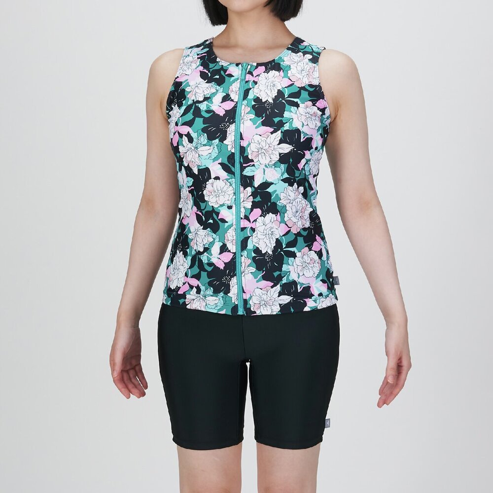 新品　MIZUNO ミズノ　アクアフィットネス用セパレーツ(ボタン付) MIZUNO 即納可☆ 【MIZUNO】ミズノ アクアフィットネス用