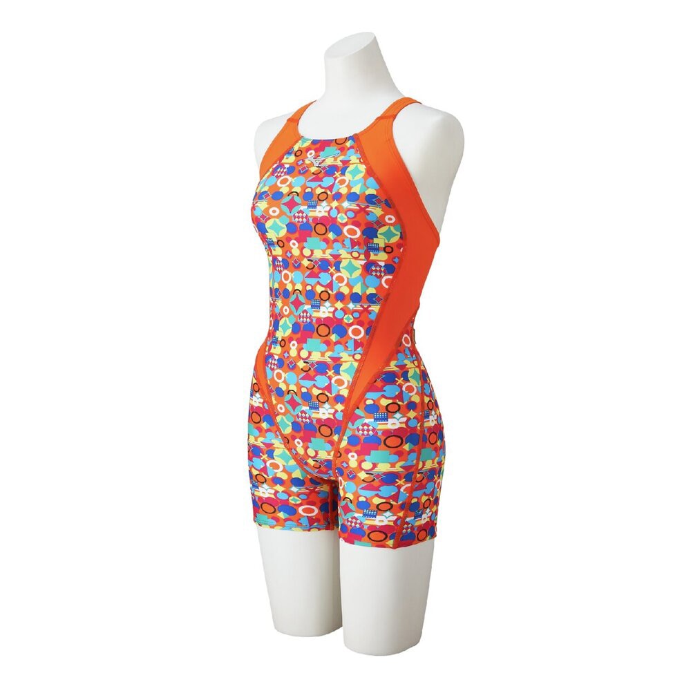 競泳練習用ミディアムハーフスーツ|N2MGD286|競泳水着|スイム|ミズノ