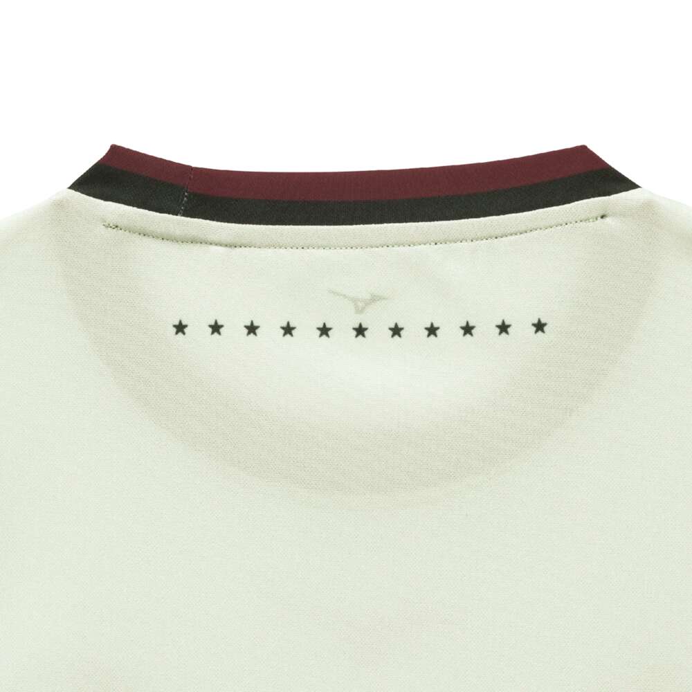 Name. 別注 フットボールボーダーTシャツ 楽天市場】ミズノ MZFB ボーダーTEE 大人用 サッカー 半袖T
