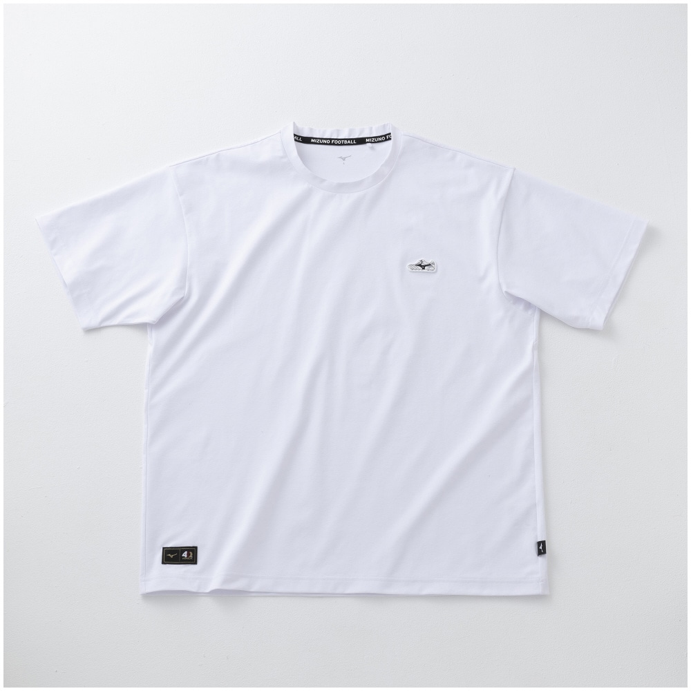 ミズノ直営限定】モレリア2 25th ワッペンTシャツ|P2MAC425|ウエア