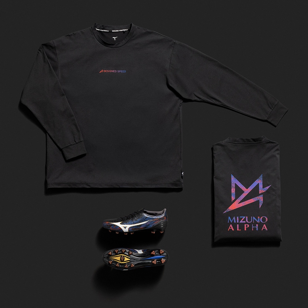 ミズノアルファ プリントTシャツ(長袖)|P2MAD902|ウエア|サッカー