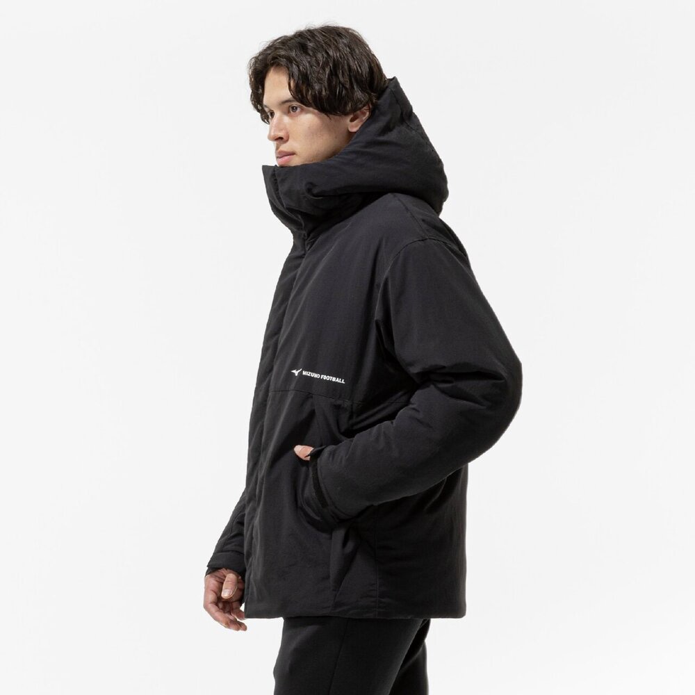 ミズノFOOTBALLフード付きジャケット/MIZUNOサッカー MIZUNO コート ミズノ フットボール サッカー サーマル インシュ