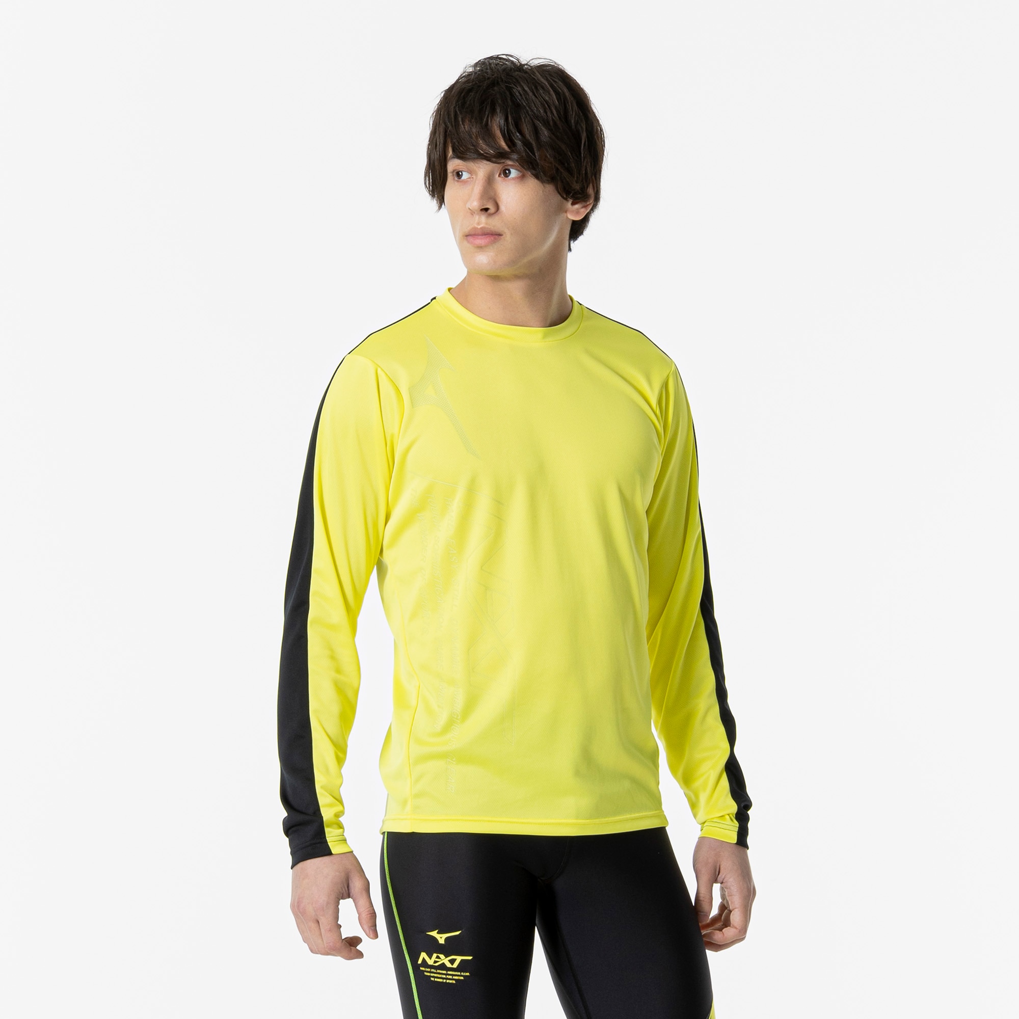 N-XTプラクティスシャツ(長袖／陸上競技)|U2MAA501|ウエア|陸上競技