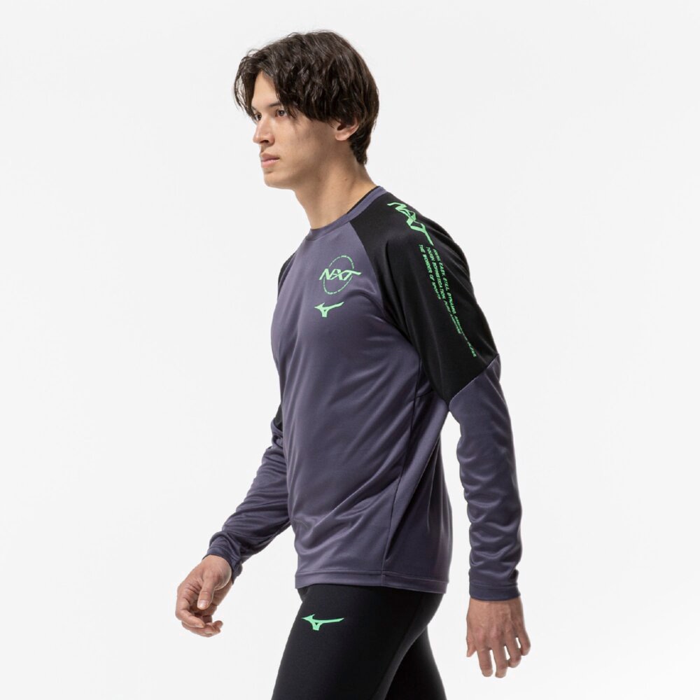 N-XTロングTシャツ(長袖／陸上競技)|U2MAC502|ウエア|陸上競技|ミズノ
