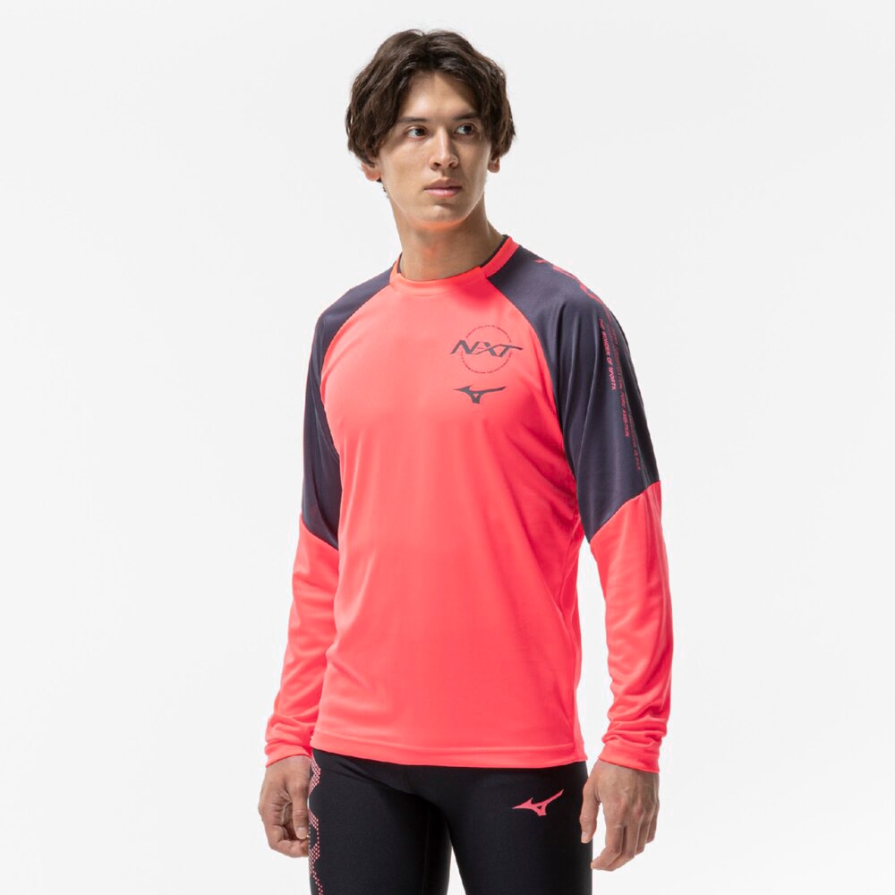 N-XTロングTシャツ(長袖／陸上競技)|U2MAC502|ウエア|陸上競技|ミズノ