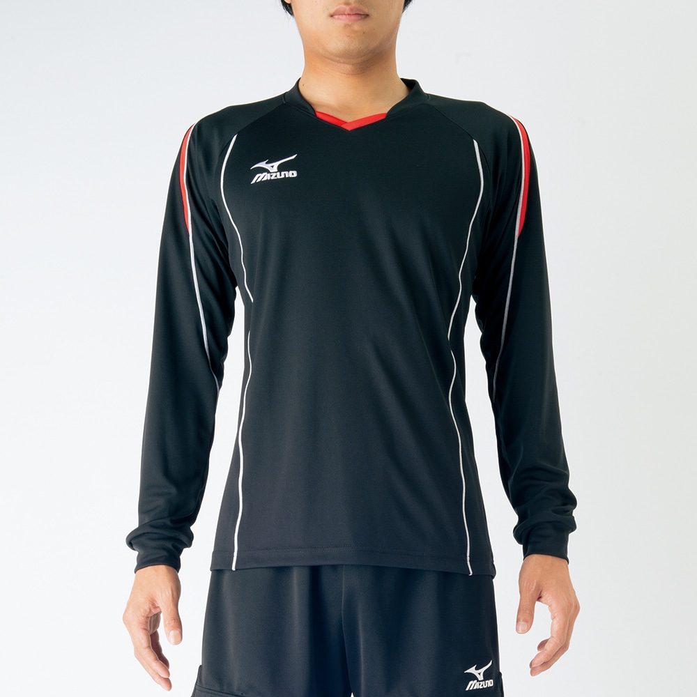 プラクティスシャツ(長袖)|V2MA6097|ウエア|バレーボール|ミズノ公式