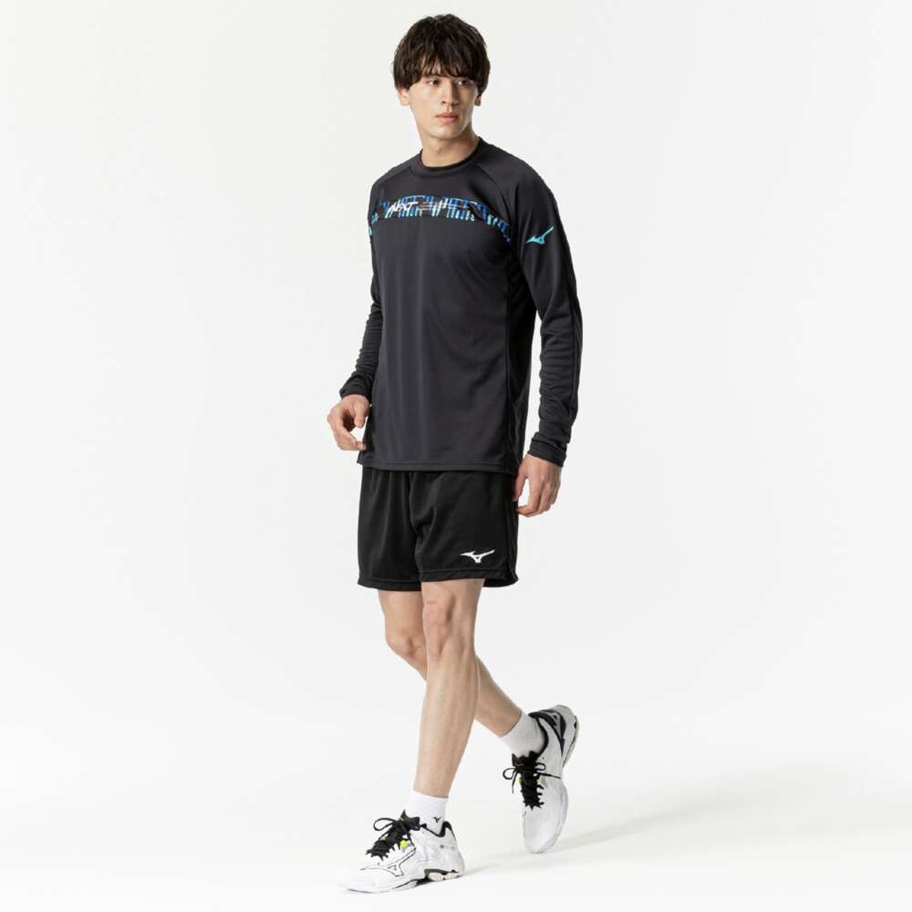 N-XTプラクティスシャツ(長袖)(バレーボール)|V2MAB512|ウエア