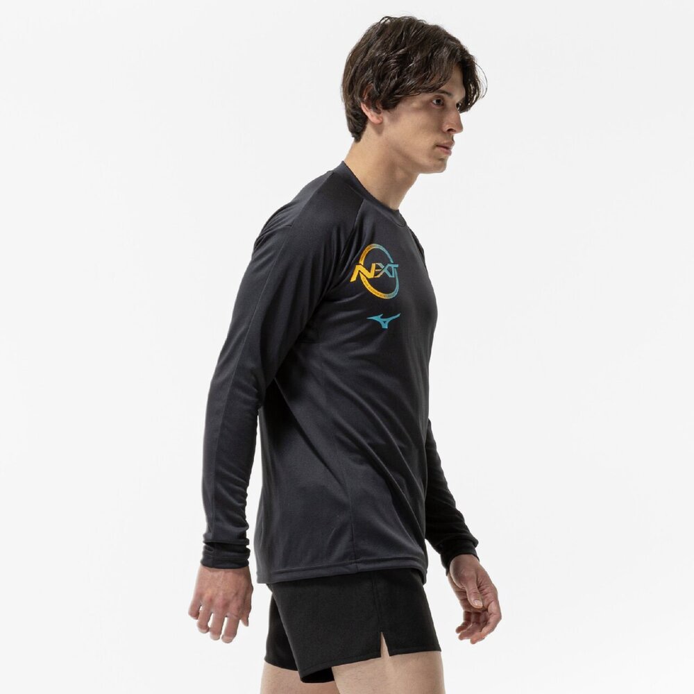 N-XTプラクティスシャツ(長袖／バレーボール)|V2MAC501|ウエア