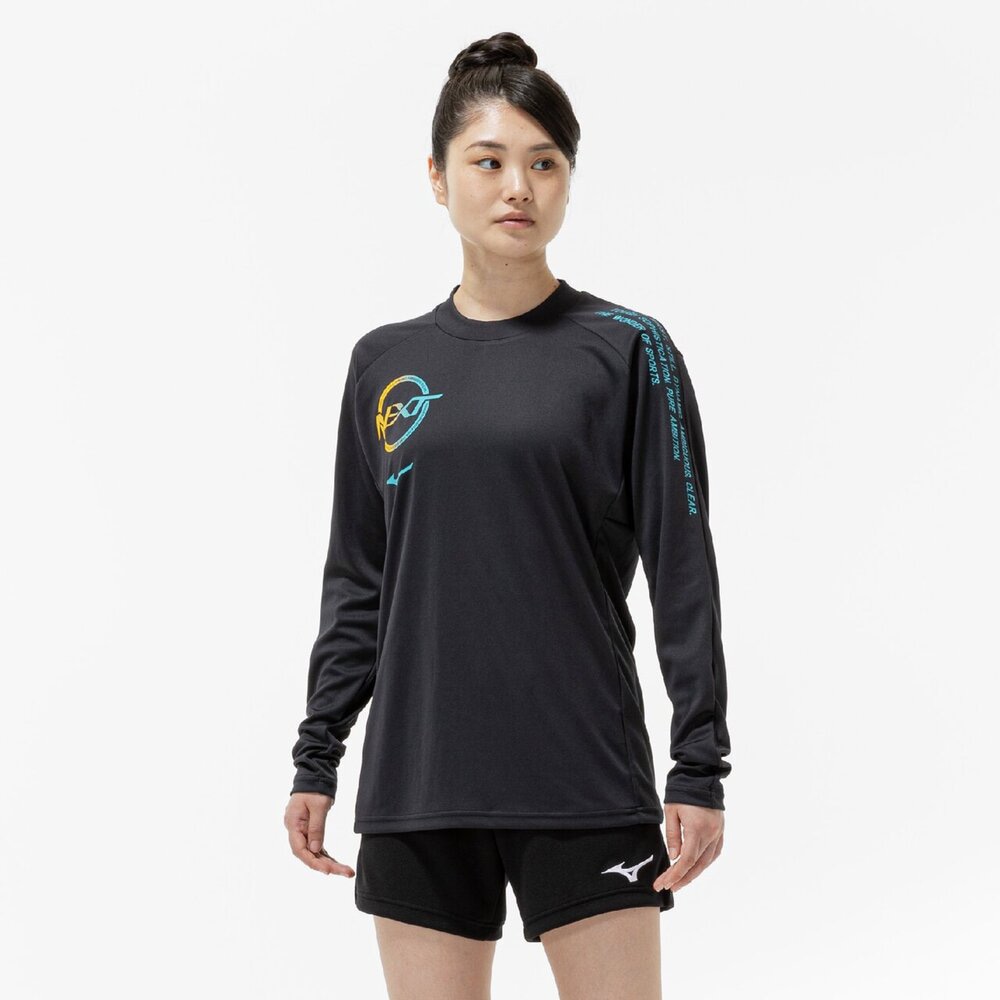 N-XTプラクティスシャツ(長袖／バレーボール)|V2MAC501|ウエア