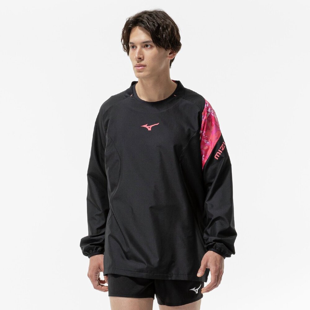 Mizuno バレーボールシャツ Lサイズ ブラック Mizuno 日本代表