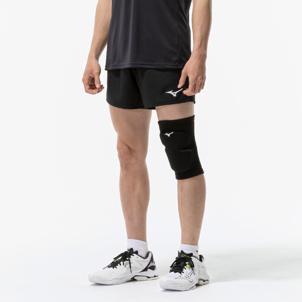 ミズノ バレーボール 膝サポーター 膝サポーター(パッド有／1個入り)(バレーボール)|V2MYC003|サポーター