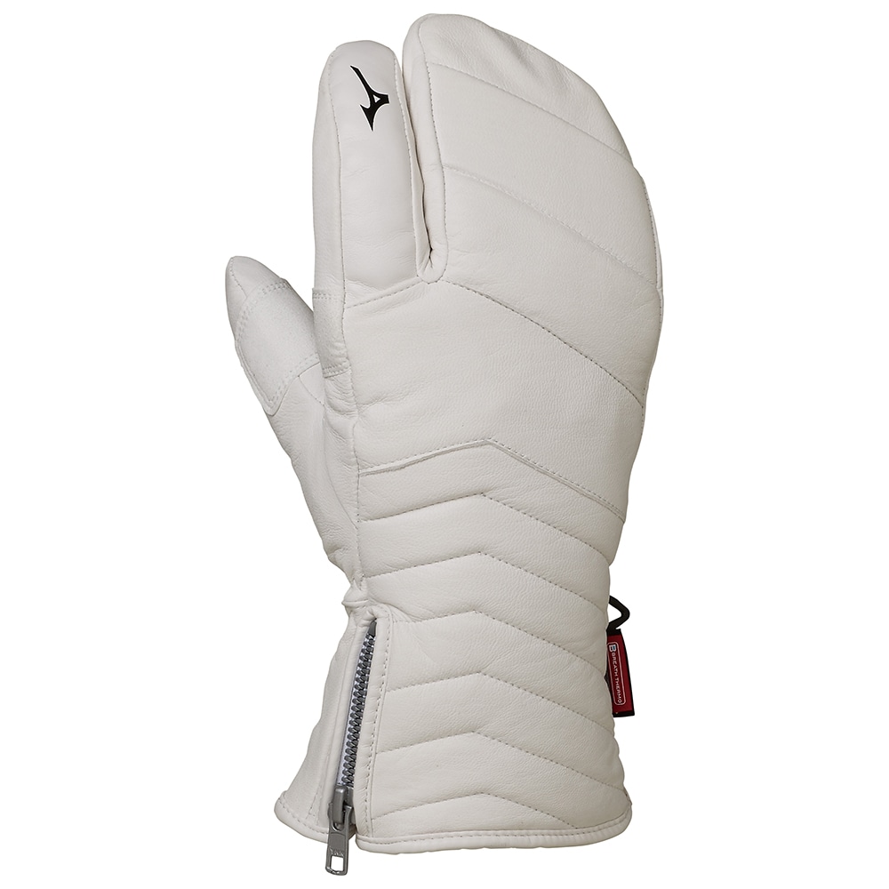 吸湿発熱】オールレザー3フィンガーグラブ|Z2JY9502|グラブ|スキー