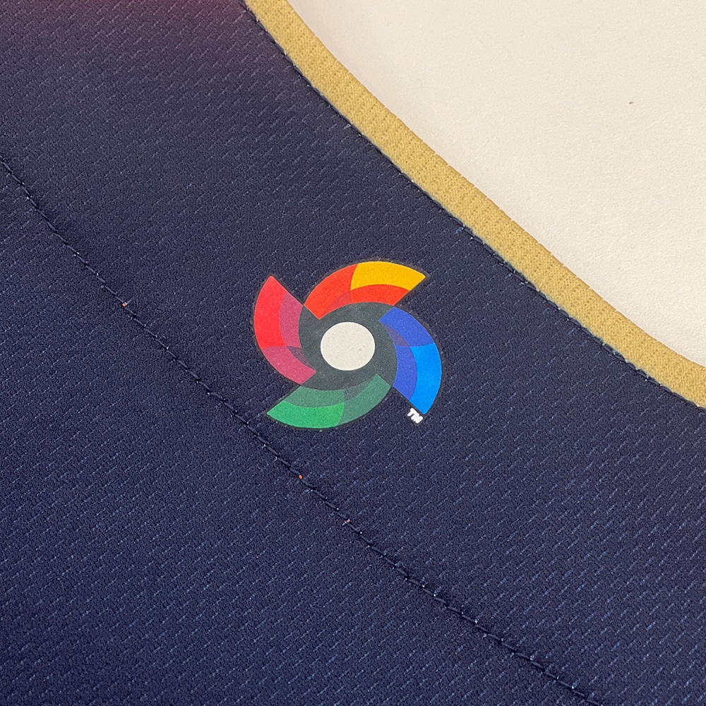 予約】2026WBC プリントユニフォーム ジュニア(ビジター)|12JRMJ91|侍