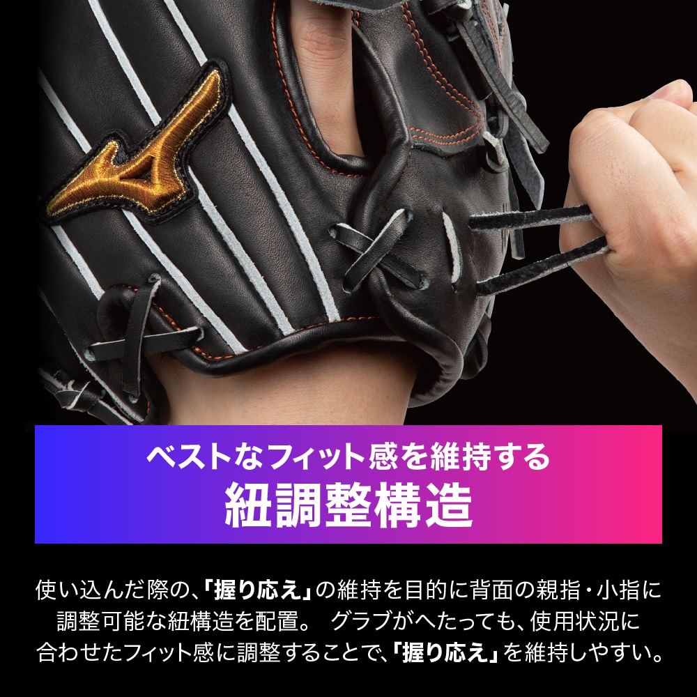 硬式用【ミズノプロ】CRAFTED Edition【高橋宏斗型(SPEEDREVO)／サイズ