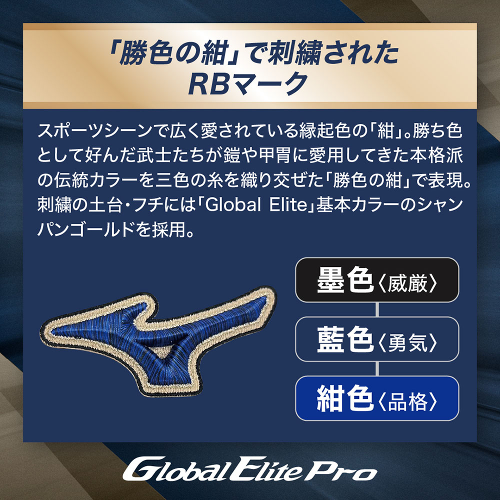 硬式用【グローバルエリート】PRO【内野手用(GE-M46)／サイズ9