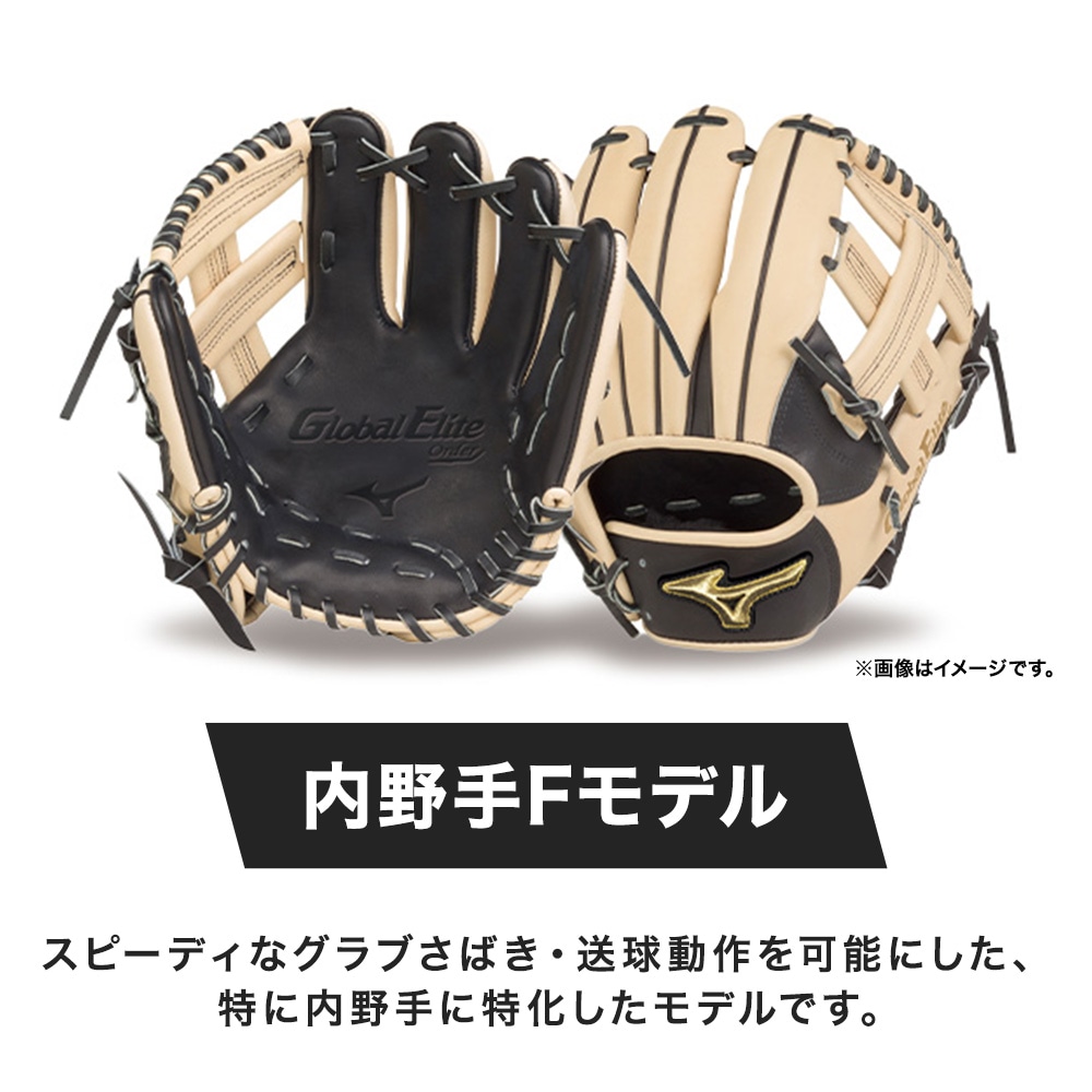 軟式用【ミズノプロ】CRAFTED Edition【内野F型5mm大／サイズ10