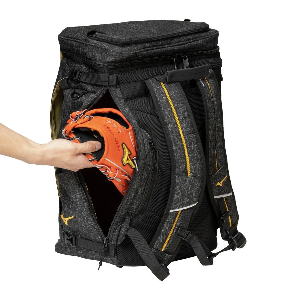 ミズノプロ】オールインワンバックパック(53L)|1FJDD000|バッグ