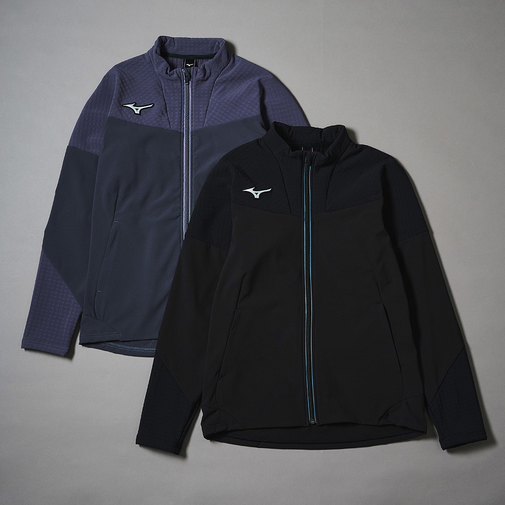 ストレッチ／防風】テックシールドハイブリッドジャケット|32MCC530