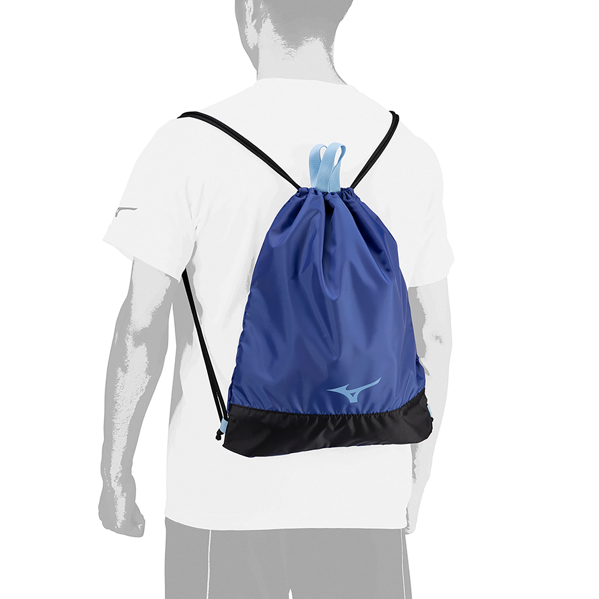ミズノ公式 ネックポーチ ネイビー×ピンク - スポーツバッグ