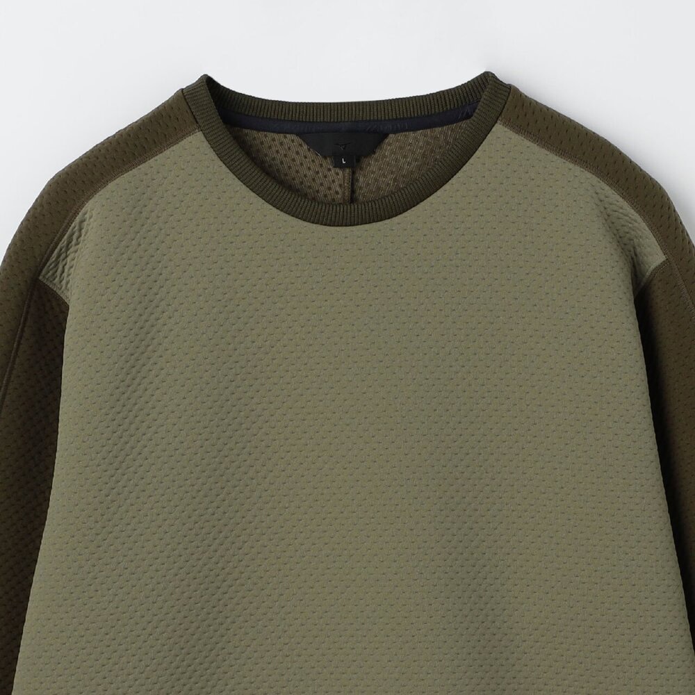 吸湿発熱】ブレスサーモリップルキルトプルオーバー|B2MCC503|Go to by mizuno|ウォーキング|ミズノ公式オンライン