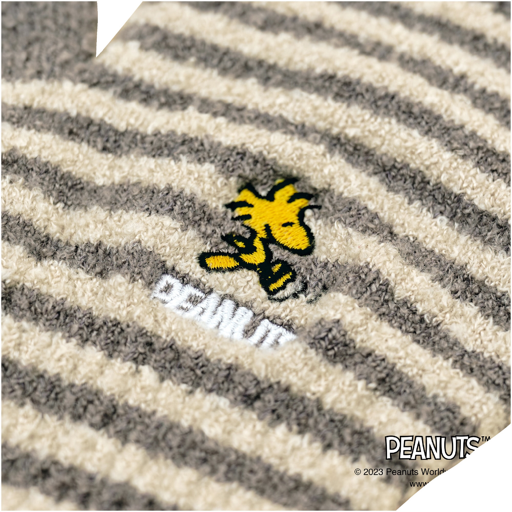 PEANUTS／吸湿発熱】ブレスサーモマシュマロ手袋指先あきタイプ