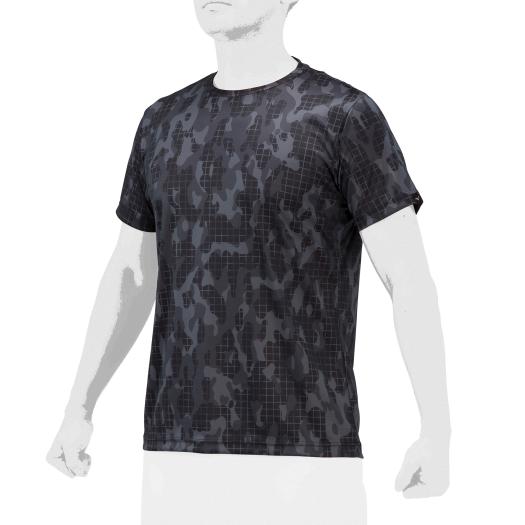 MIZUNO SHOP [ミズノ公式オンラインショップ] グラフィックプリントTシャツ[ユニセックス] 09 ブラック 12JAAT59の画像