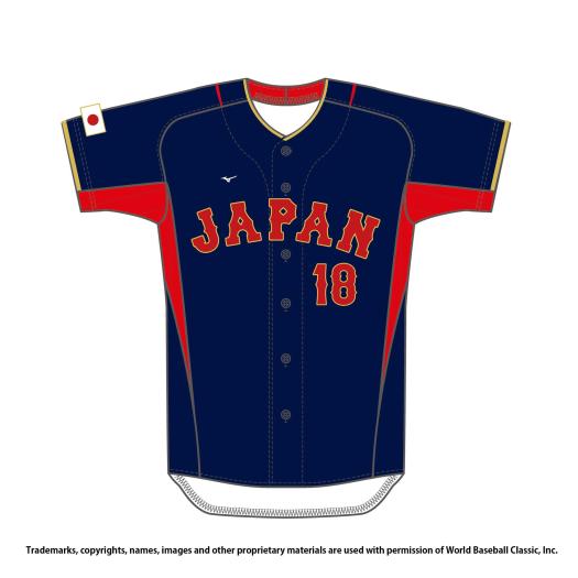 侍ジャパン WBC 2023 ヌートバー ユニフォーム ホーム XO-