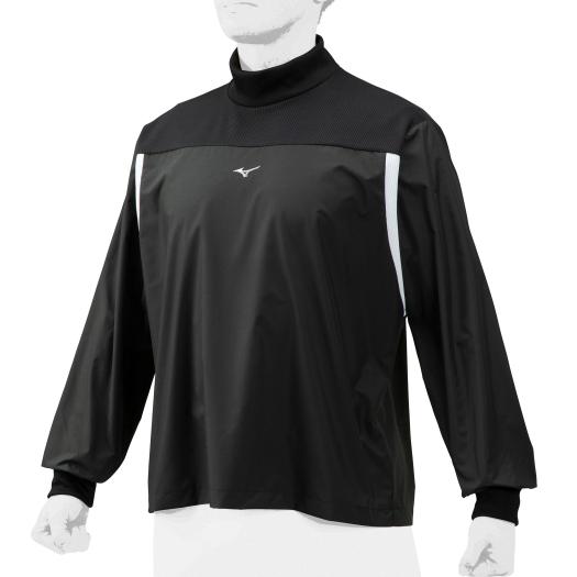 MIZUNO SHOP [ミズノ公式オンラインショップ] トレーニングジャケット[ユニセックス] 09 ブラック×ホワイト 12JE0J23