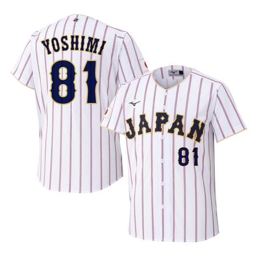 MIZUNO SHOP [�~�Y�m�����I�����C���V���b�v] �y�\��F3�����{���͂��z���v���J���j�t�H�[��(�z�[��)�^�I�薼�E�ԍ�����y2026 WORLD BASEBALL CLASSIC TM�z ���j�Z�b�N�X 81 �g�� ��N �R�[�` 12JRMJ92