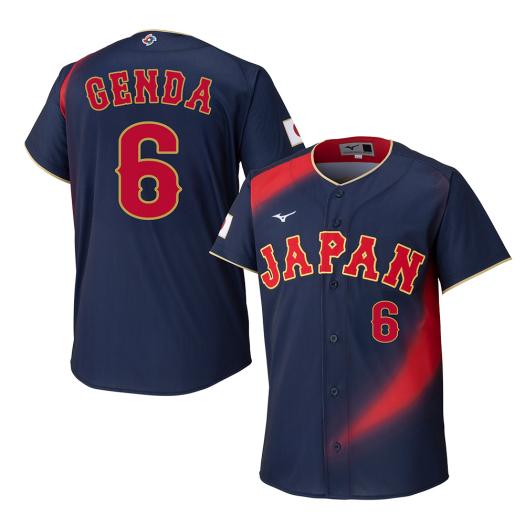 MIZUNO SHOP [�~�Y�m�����I�����C���V���b�v] �y�\��F3�����{���͂��z���v���J���j�t�H�[��(�r�W�^�[)�^�I�薼�E�ԍ�����y2026 WORLD BASEBALL CLASSIC TM�z ���j�Z�b�N�X 06 ���c �s�� 12JRMJ93