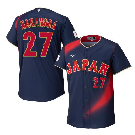 MIZUNO SHOP [�~�Y�m�����I�����C���V���b�v] �y�\��F3�����{���͂��z���v���J���j�t�H�[��(�r�W�^�[)�^�I�薼�E�ԍ�����y2026 WORLD BASEBALL CLASSIC TM�z ���j�Z�b�N�X 27 ���� �I�� 12JRMJ93