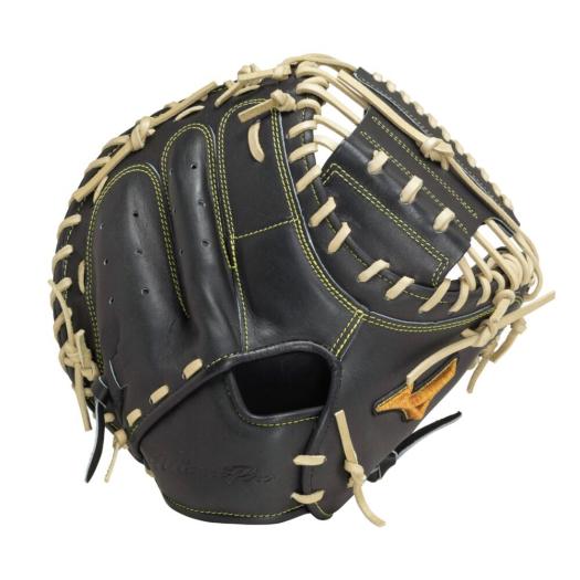 MIZUNO SHOP [ミズノ公式オンラインショップ] 硬式用【ミズノプロ】號SAKEBI Harder【捕手用／M-R型】 ユニセックス 0980 ブラック×ブロンド 1AJCH30210