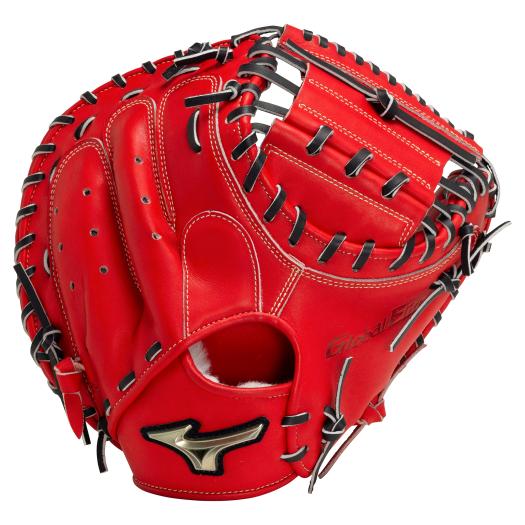 MIZUNO SHOP [ミズノ公式オンラインショップ] 硬式用【グローバルエリート】號SAKEBI【捕手用／M-R型】 ユニセックス 7009 ラディッシュ×ブラック 1AJCH30510