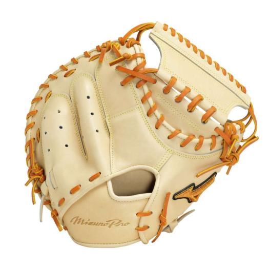 MIZUNO SHOP [ミズノ公式オンラインショップ] 軟式用【ミズノプロ】號SAKEBI【捕手用／S-S型】 ユニセックス 8049 ブロンド×コルク 1AJCR32020