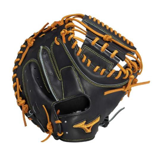 MIZUNO SHOP [ミズノ公式オンラインショップ] 軟式用【ミズノプロ】號SAKEBI Compact【捕手用／B-D型】 ユニセックス 0949 ブラック×コルク 1AJCR32100
