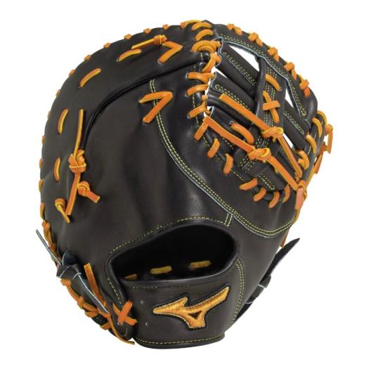 MIZUNO SHOP [ミズノ公式オンラインショップ] 硬式用【ミズノプロ】Classic【一塁手用／クロスウェブ型】 ユニセックス 0949 ブラック×コルク 1AJFH30010