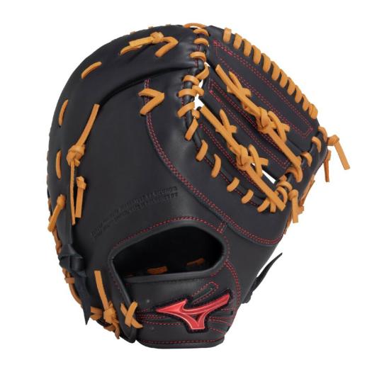 MIZUNO SHOP [ミズノ公式オンラインショップ] 軟式用ウィルドライブ レッド IBE【一塁手用／TK型】 ユニセックス 0949 ブラック×コルク 1AJFR32800