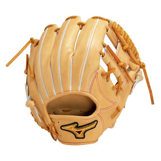 シンプルな機能美としてフィット感を創出 ■グラブラスト採用 ■The Classical Goldマーク ■平裏にはmizuno Pro刺繍/野球/グローブ/グラブ/硬式/内野手/オールラウンド/ユニ