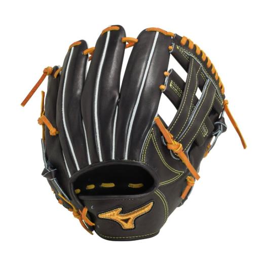 MIZUNO SHOP [ミズノ公式オンラインショップ] 硬式用【ミズノプロ】Classic【内野手用4／サイズ10】 ユニセックス 0949 ブラック×コルク 1AJGH30033