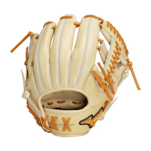 MIZUNO SHOP [ミズノ公式オンラインショップ] 硬式用【ミズノプロ】25年春夏限定モデル【内野手用／サイズ9】 ユニセックス 8049 ブロンド×コルク 1AJGH32213