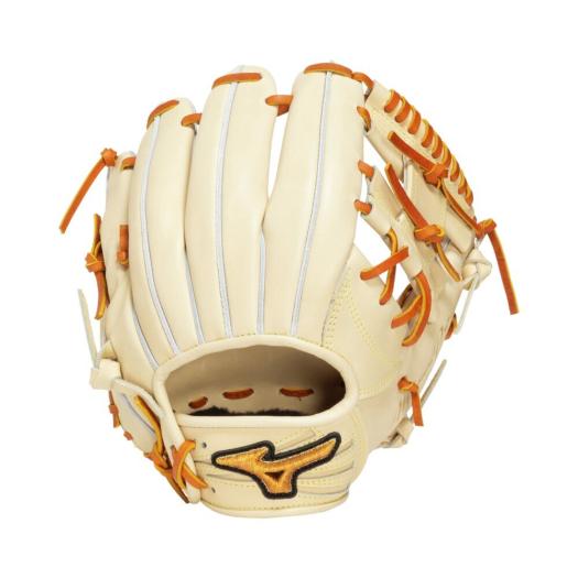 MIZUNO SHOP [ミズノ公式オンラインショップ] 硬式用【ミズノプロ】25年春夏限定モデル【内野手用／サイズ9】 ユニセックス 8049 ブロンド×コルク 1AJGH32223